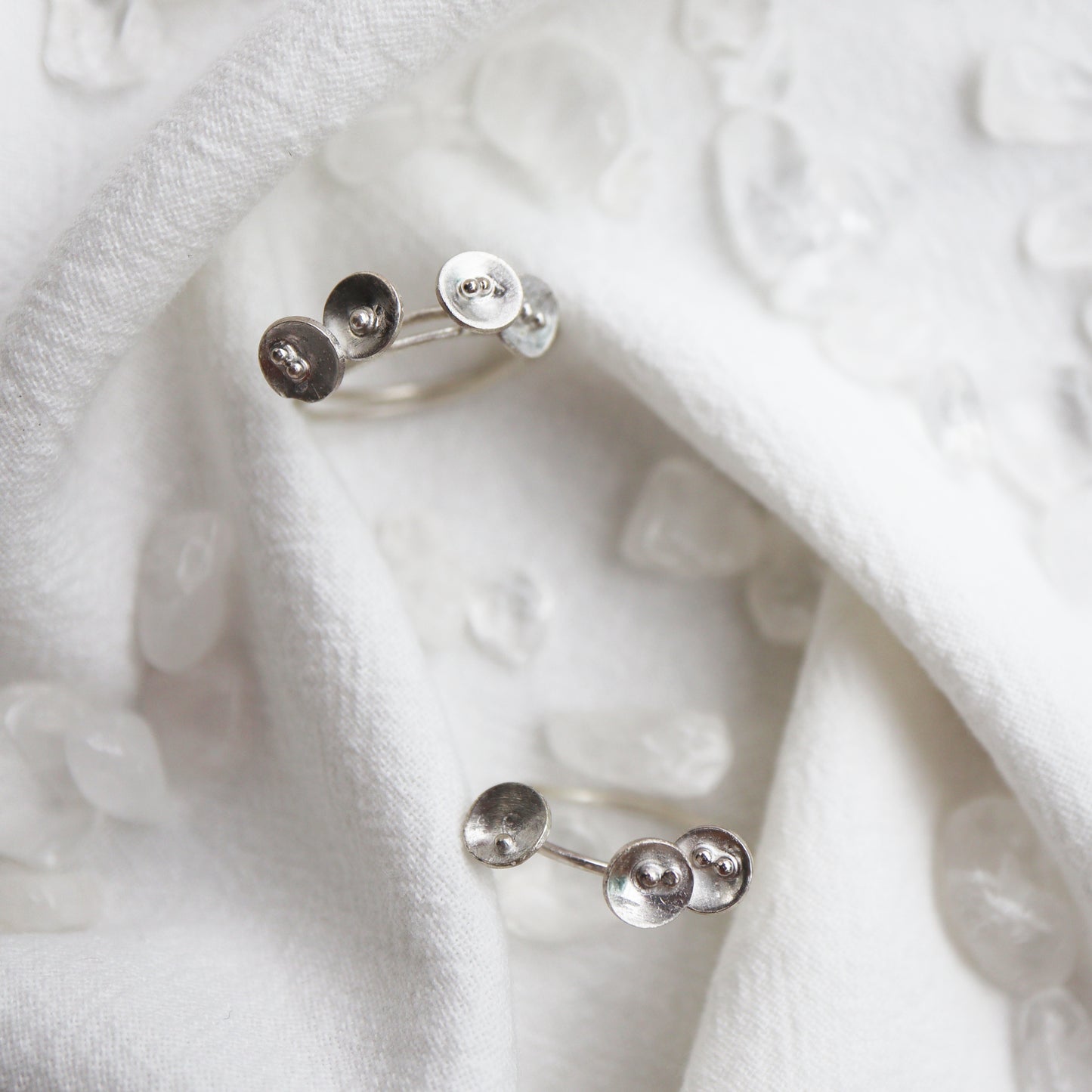 Dapping Circle Ring Set #2