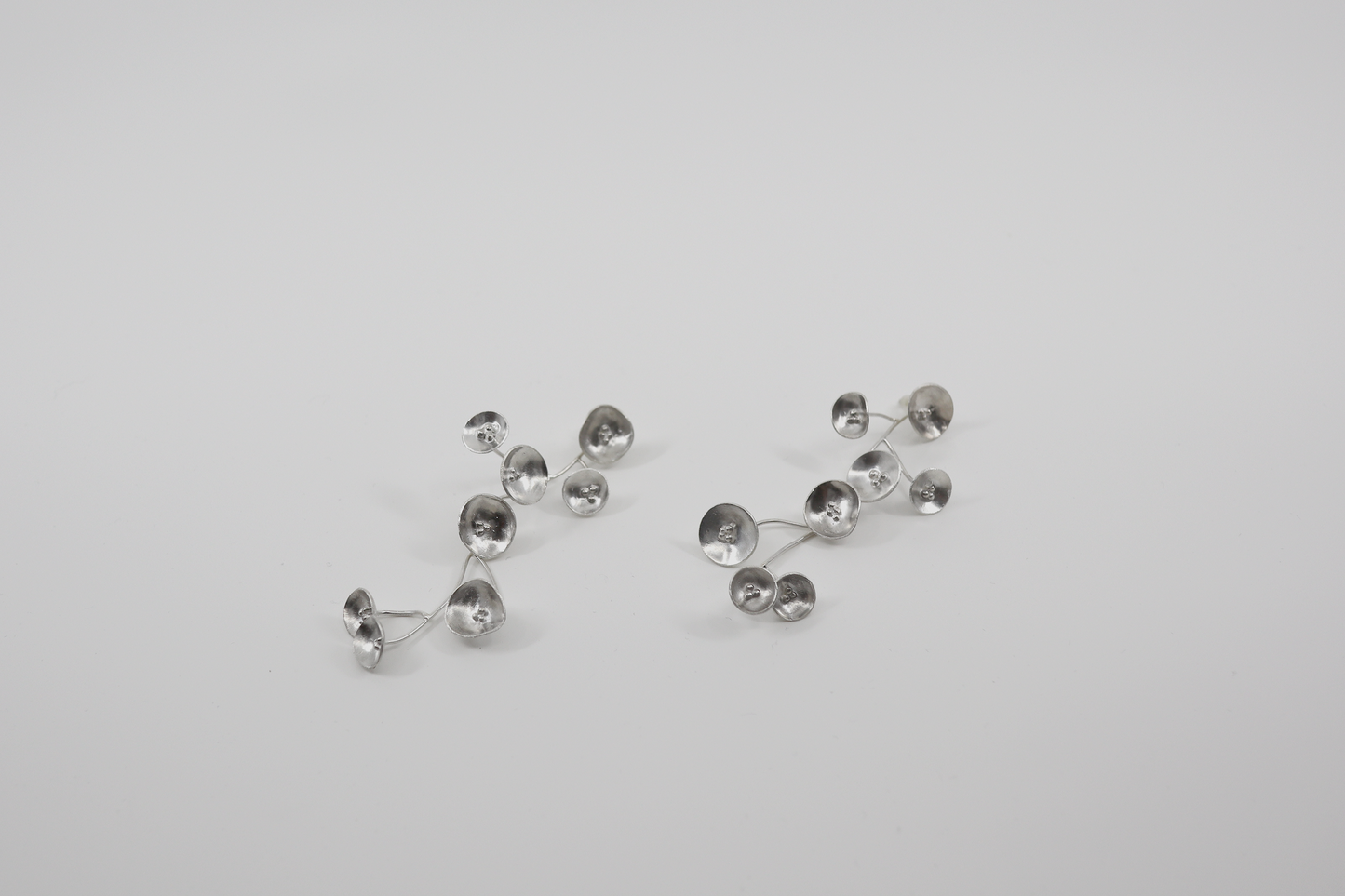 Dapping Circle Earrings #1