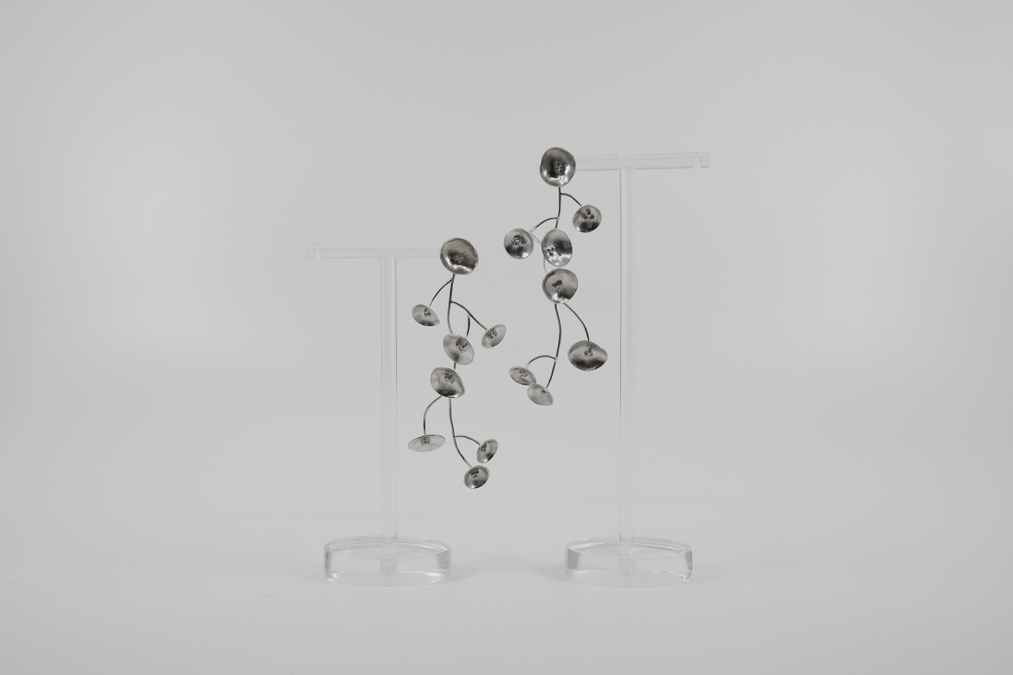 Dapping Circle Earrings #1