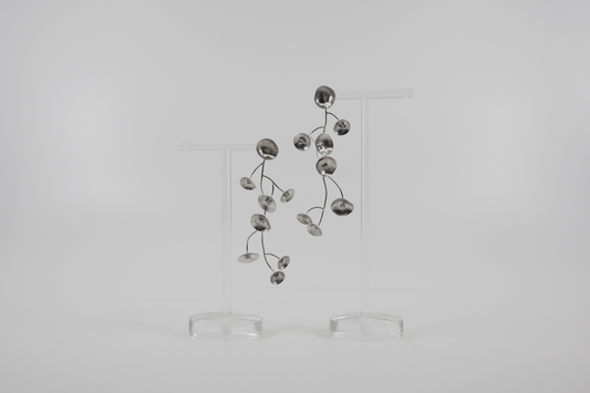 Dapping Circle Earrings #1